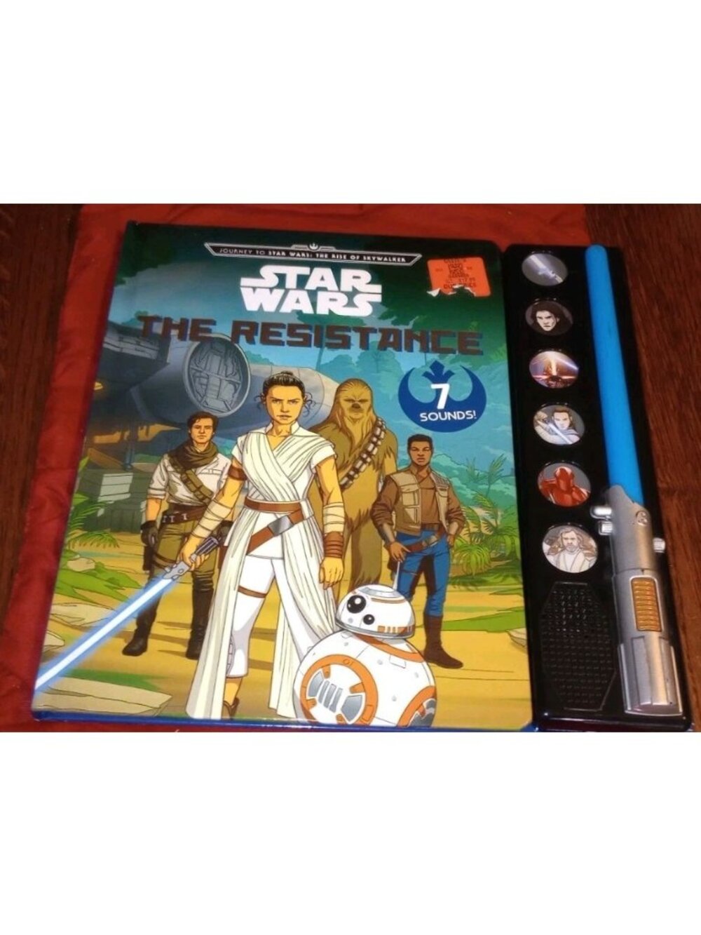 4 Set-Star Wars Books- One With Magnets & one Makes Sounds/Hard Covers
